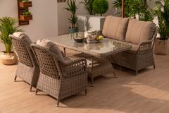 Venezia Outdoor Sofa Set, Cream