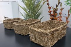 Claire 3 Piece Decorative Storage Basket
