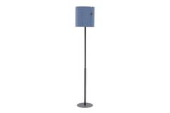 Modrá stojací lampa Move, 130 cm