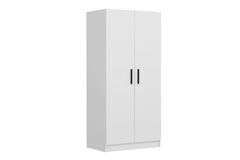 Medway Tideway Kledingkast met 2 Deuren, 190 cm, Wit