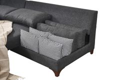 Masse Hoekbank Rechts, Antraciet