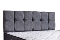 Paris Plus Boxspringbedset met Orthopedisch Matras, 150x200 cm, Grijs