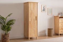 Ranch Houten Kledingkast met Enkele Deur