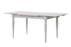 White Eettafelset met Bank, 110x70 cm