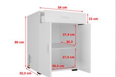 Leonardo Multifunctionele Kast, Wit