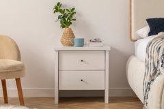 Luna Pandia Nachtkastje, Wit