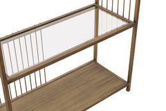 Stream Boekenkast, 80 cm, Messing