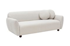Eddy Three Seater Sofa, Ecru