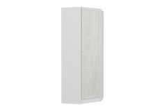 Tideway Hoekkledingkast, 210 cm, Wit en Grijs
