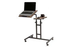 Glen Letter Laptoptafel, Pijnboom en Zwart