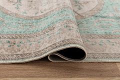 Imanuel Patterned Rug, 40 x 60 cm, Green
