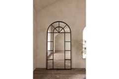 Marsah Jupiter Decoratieve Spiegel, 160x80 cm, Zwart