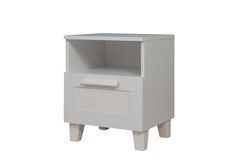 Victoria Bedside Table, White