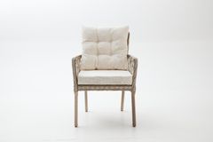 Pirus Rattan 3+1+1 Tuinloungeset, Beige