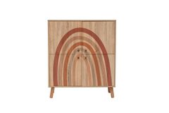 Iris Multifunctioneel Kast met Houten Poten