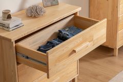 Ranch Houten Ladekast met 3 Lades