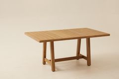 Monte Carlo Houten Tuinset, 6 Zits, Creme