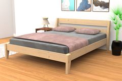 Venus Double Bed, 140 x 200 cm, Pine