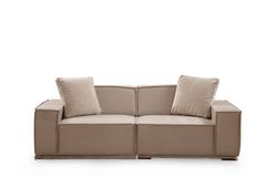 Lego Two Seater Sofa, Beige