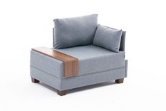 Fly Fauteuil, Rechts, Blauw