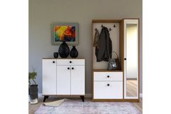 Itomori Lux Kledingkast met Hanger en Schoenenkast