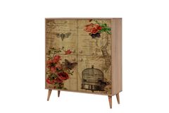 Garden Dressoir met Houten Poten