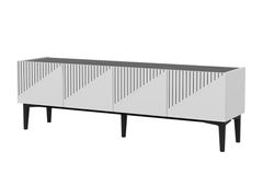 Grand TV-Lowboard, Weiß