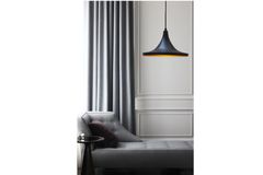 Bellezza Large 1-Light Pendant, Black