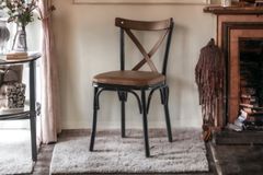 Frühling Stoel, Bruin en Zwart