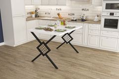 Allemy Eettafel, 120x80 cm, Wit