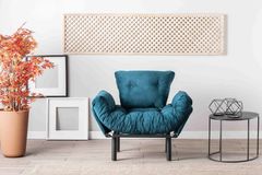 Pafu Nitta Fauteuil, Groenblauw