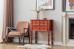 Salt Mini-Consoletafel, Rood