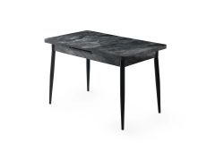Moon Eettafelset, 120x70 cm, Zwart