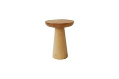 Tucas Home Mushroom Bijzettafel, 40 cm, Natuurlijke Kleur