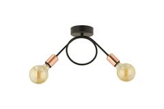 Apliqa Cross Fell Moderne Hanglamp met Lampjes, Koper