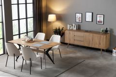 Avona Dressoire met 3 Deuren en 3 laden