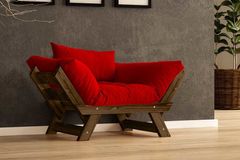 Woodesk Aller Fauteuil, Rood