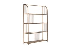 Stream Boekenkast, 120 cm, Messing