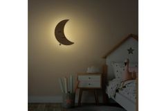 Moon Shape Children Lighting, Natural