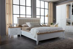 Lora Bedframe met Opbergdoos, 160x200 cm