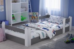 Livia Montessori Children's Bed, 90 x 190 cm, Grey
