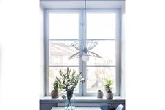 Glora Cage Hanglamp, Zwart