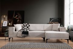 Horizont Hoekbank Rechts, Creme