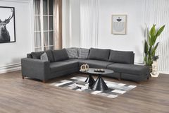 Masse Hoekbank Rechts, Antraciet