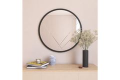 Mone Asol Dressoir Spiegel, Zwart