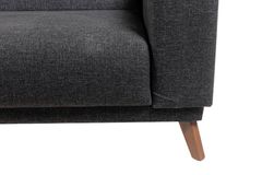 Lego 3-Zitsbank met Bed, Antraciet (Kleurkeuze Stof In Showroom)