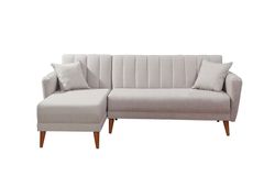 Aqua Hoekbank Rechts, Creme