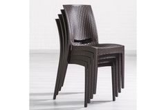 Ambrosi Garden Furniture Set, Brown