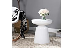 Venolta Bijzettafel, Wit