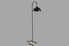 Marcella Retro Vloerlamp, Zwart